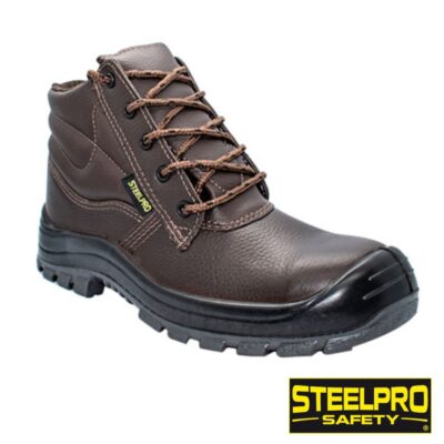 CALZADO DE SEGURIDAD WORKER MARRON- STEELPRO (PAR)