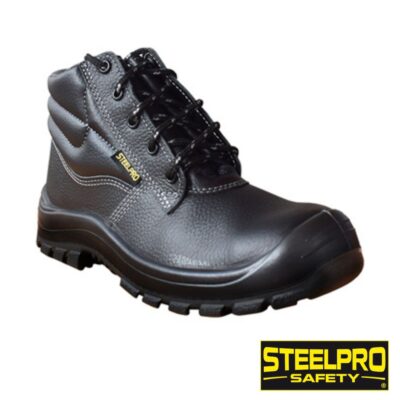 CALZADO DE SEGURIDAD WORKER NEGRO- STEELPRO (PAR) (2)