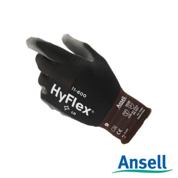 Guante Hyflex lite palma recubierto PU 11-600 Ansell