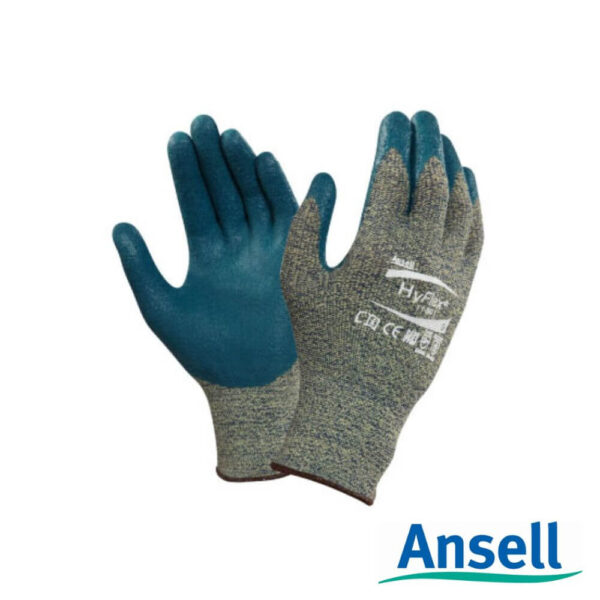 Guante Hyflex lycra Kevlar intercep palma espuma Nitrilo 11-501 Ansell