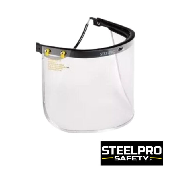 Visor Policarbonato + Adaptador Universal A Casco Steelpro